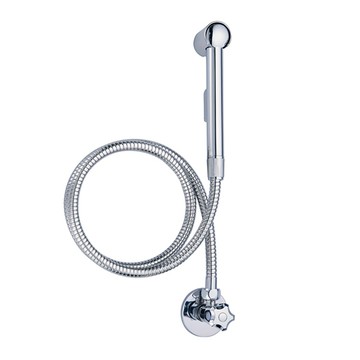 LOLAT 多功能沖洗器 馬桶沖洗器 洗屁屁/洗地/洗廁所/簡易DIY/鉻  A1065P