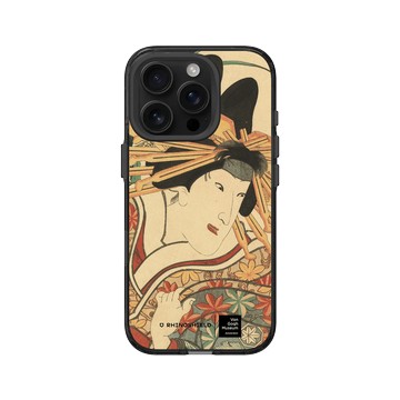 iPhone 16 Pro Clear (相機按鈕) 酷墨灰 - Van Gogh Museum - 三代目岩井粂三郎 三浦屋高尾
