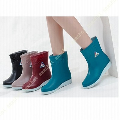 裏ボア 防水 レインブーツ レディース 折りたたみ ショート 完全防水 柔らかい ミドルブーツ 厚底 スニーカー レインシューズ 滑らない 通販 Lineポイント最大get Lineショッピング