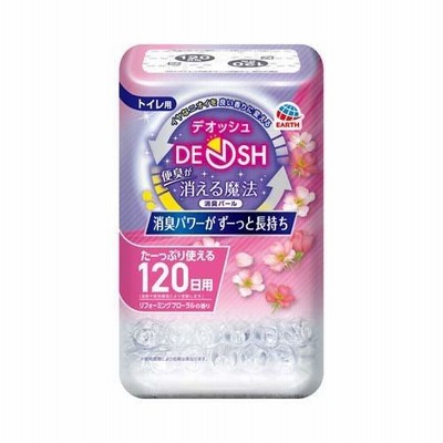 デオッシュ DEOSH 消臭パール リフォーミングフローラルの香り トイレ ( 230g ) ( トイレ用 消臭剤 芳香剤 消臭芳香剤 臭い 便臭 消す )