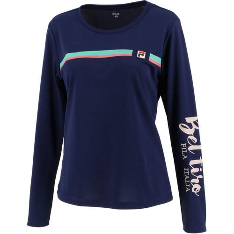 フィラ FILA レディース テニスウェア グラフィック長袖Tシャツ VL2522