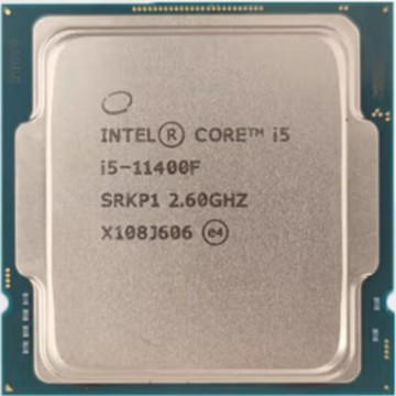 【六核十二線程】酷睿i5 11400F CPU處理器 臺式機CPU 遊戲CPU 電腦CPU 盒裝CPU 1200接口 14nm工藝 高性能遊戲辦公