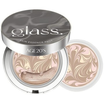 [主要 + 補充裝] AGE20's Glass Skin Essence Pact Perfect Foundatio