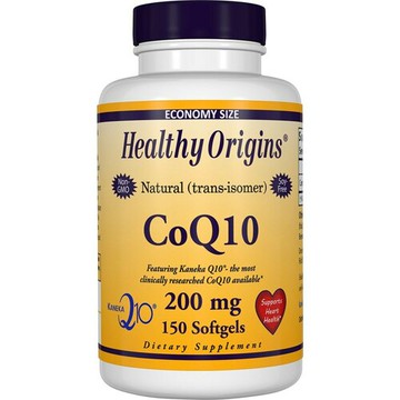 Healthy Origins CoQ10 200 mg - 150 Softgels