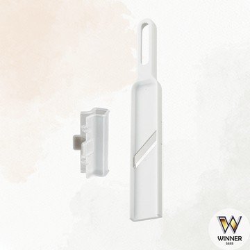 日本AKEBONO多功能料理蔥絲切片器【Winner】 削菜板 青蔥切絲器 安全切片器 平面削菜機 青蔥切片器 刨片器