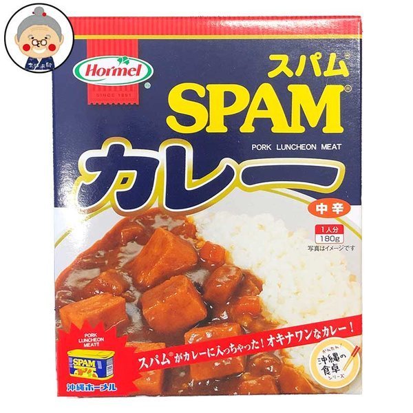 スパムカレー spam  180g ｜レトルトカレー ｜