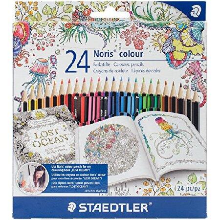 特別価格Noris Colored Pencils 24 Count Set by Staedtler並行輸入