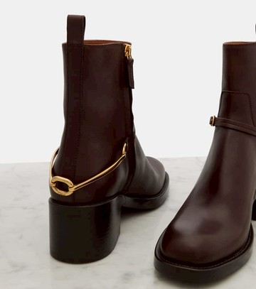 Chloé Dakota 60 leather ankle boots