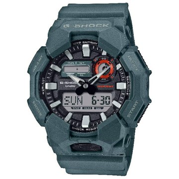 CASIO卡西歐 GA-010系列 GA-010-2A 10年電力雙顯錶 綠 51.9 mm ｜樂天領券現折★全館特惠中★指定刷卡回饋10%