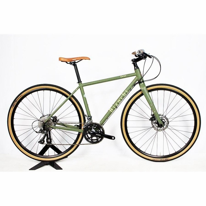 ビアンキ BIANCHI オルソ ORSO ライザーハンドルカスタム Claris 2019年モデル クロモリ クロスバイク 490サイズ 8速 |  LINEブランドカタログ