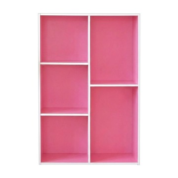 HOPMA 合馬家具 粉彩五格櫃 (粉紅) G-S590RD  619 x 300 x 900mm