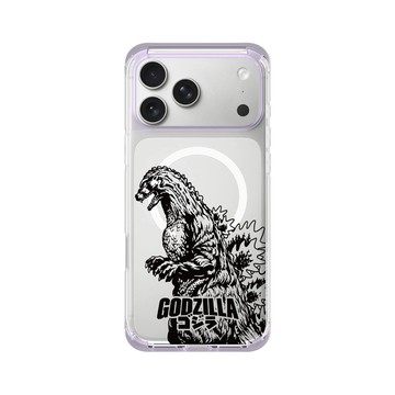 iPhone 17 Pro Max ClearX (MagSafe 兼容) 夢透紫 - 哥吉拉 Godzilla - 哥吉拉素描