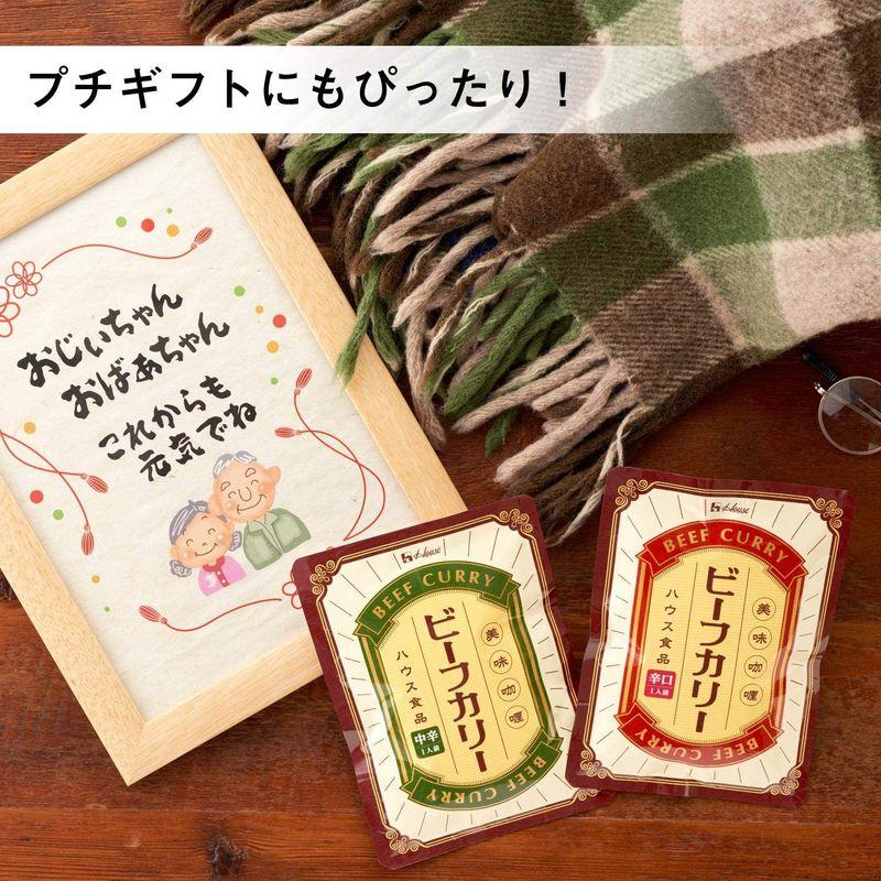 ハウス食品 ビーフカリー 中辛 200g ×10個