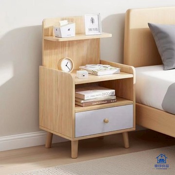 現貨/附發票 36公分雙抽床頭櫃 床邊桌 抽屜櫃 床頭櫃收納 床邊收納櫃 臥室收納櫃 小櫃子 免運 可貨到付款 快速出貨 工廠直銷 5y17
