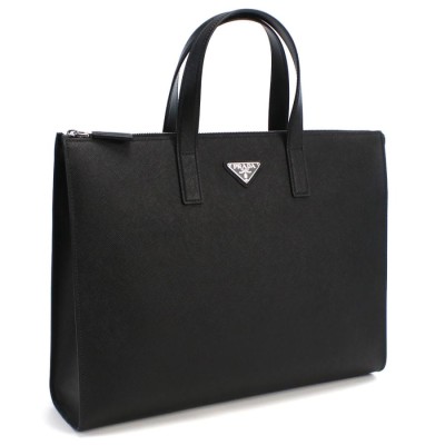 Shop PRADA Saffiano Leather Work Bag (2VE368_9Z2_F0002_V_OOX