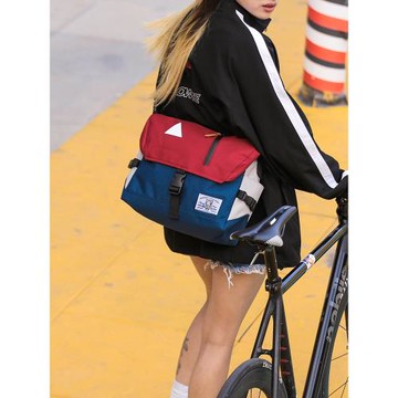 across原創包包女休閑斜挎包大學生上課郵差包單肩包男潮電腦背包