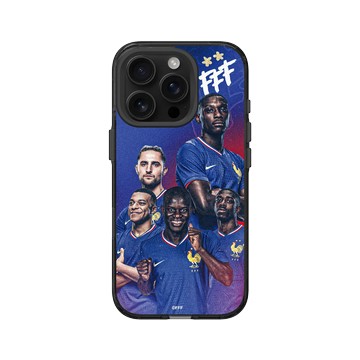 iPhone 16 Pro Clear (相機按鈕) 酷墨灰 - FFF - France National team 2