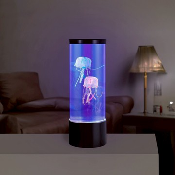 【星座物語】LED漂浮水母氣氛燈 夢幻水母床頭小夜燈 兩款尺寸可選