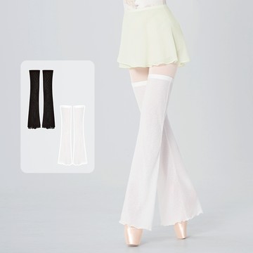 成人芭蕾舞風格護腿女式羅紋舞蹈長襪