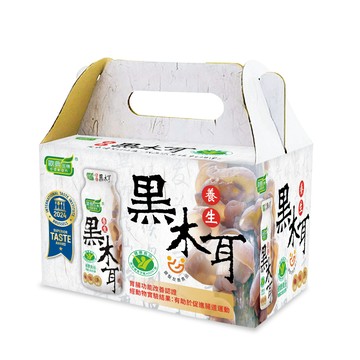 [家速配]歐典生機 養生黑木耳180mlx12瓶禮盒