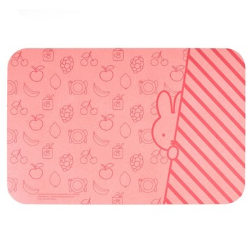 miffy 米飛 可吸水硅藻土地墊  貪吃兔暖心粉  60 x 40cm