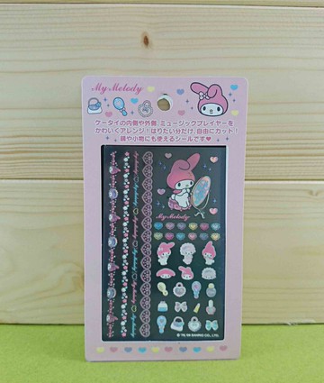 【震撼精品百貨】My Melody 美樂蒂 貼紙-照鏡子 震撼日式精品百貨