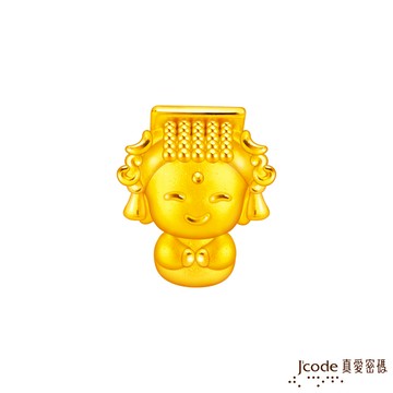 J’code真愛密碼金飾 台灣特色金豆-媽祖金豆