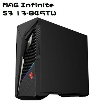 【享最高折300】MSI 微星 MAG Infinite S3 13-845TW i7-13700F/16G/GTX1650 電競桌機