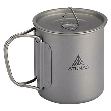 ATUNAS 歐都納 單層鈦隨行杯 A1KTGZ14  金屬色  1個