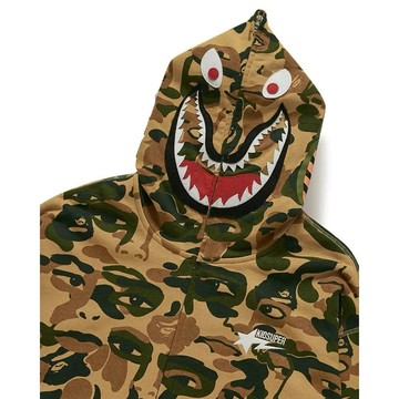 【日貨代購CITY】2025SS APE BAPE KIDSUPER CAMO SHARK HOODIE 鯊魚 外套