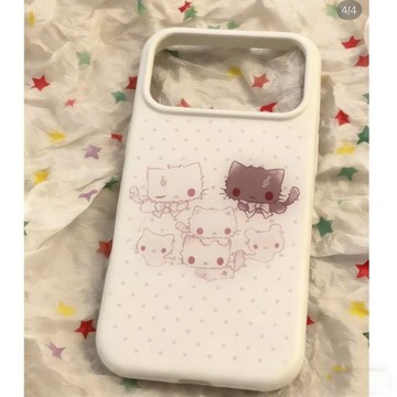 ✨iphone手機殼✨波點哈基米iPhone17ProMax蘋果手機殼15/16防摔網紅軟殼可愛卡通X