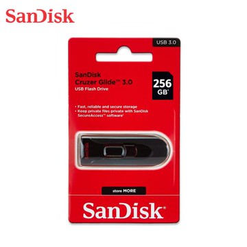 SanDisk Cruzer Glide CZ600 256GB USB 3.0 伸縮式 隨身碟