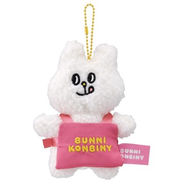 【震撼精品百貨】Bunni Konbiny 兔子便利商店 ~ 美乃滋絨毛吊飾*70754