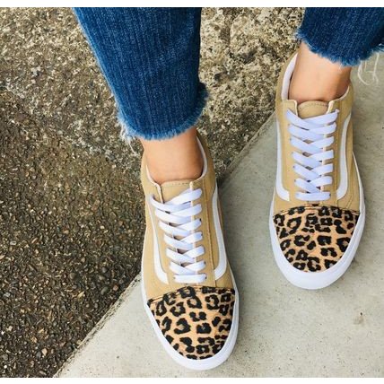 バンズ Vans Us限定 オールドスクール Old Skool Leopard Mix Platform カスタム ヒョウ柄 スニーカー メンズ レディース ユニセックス 通販 Lineポイント最大0 5 Get Lineショッピング