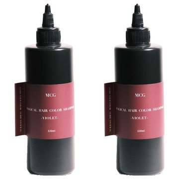 MCG 米璽聚 彩色精靈護色靚露 奇幻紫紅  320ml  2件