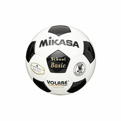 ミカサ Mikasa サッカーボール 4号 日本サッカー協会 検定球 小学生用 ホワイト ブラック Svc402sbc Wbk 推奨内圧0 8 通販 Lineポイント最大get Lineショッピング