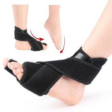 大友los2203足托內外八字日夜兩用足下垂纏繞式護具前掌提拉帶腳部固定帶