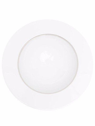SIEGER by FÜRSTENBERG - Treasure Platinum pasta plate - unisex - Porcelain - One Size - White