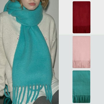 【巴黎精品】現貨+預購 針織圍巾圍脖圍冷氣房披肩秋冬保暖加絨加厚磅休閒生日禮物-時尚通勤流蘇6色a1ls22