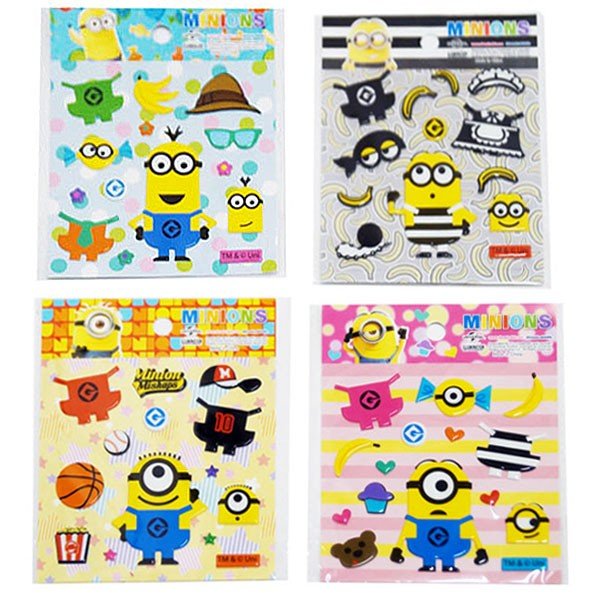着せ替えシール ミニオンズ 25個セット Minions 通販 Lineポイント最大0 5 Get Lineショッピング