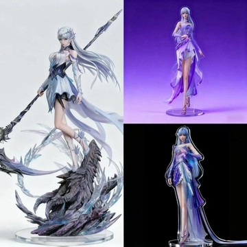 新款神印王座周邊自制聖採兒10cm高顏值亞克力立牌擺件送閨蜜