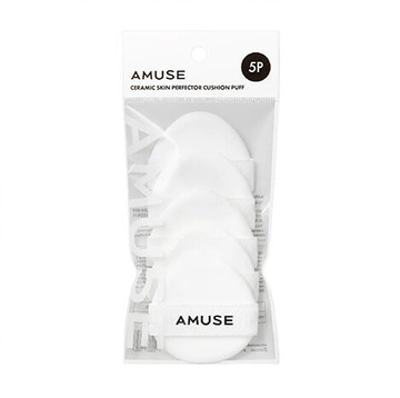 AMUSE Ceramic Skin Perfector Cushion Puff 5P