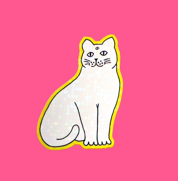 喵喵大人閃亮貼紙