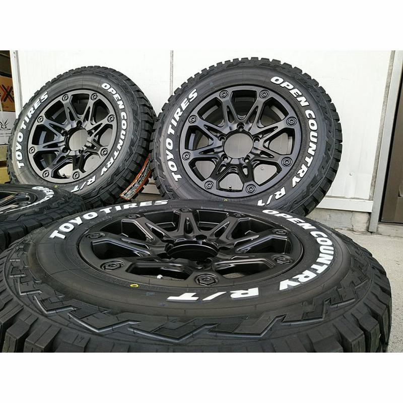 9月入荷 5本セット ジムニー 16インチ タイヤホイール BDX08