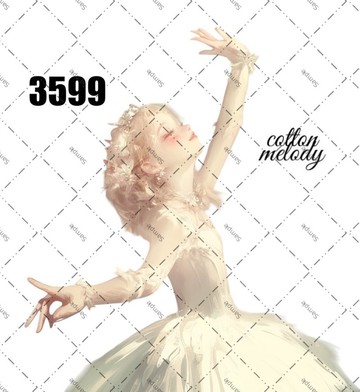 original sticker no.3599 人物貼紙 原創貼紙 原創人物貼紙 裝飾貼紙 cotton melody