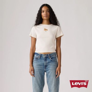 Levi s 運動短袖Tee / 設計印花 /220G厚磅 女生上衣 人氣新品
