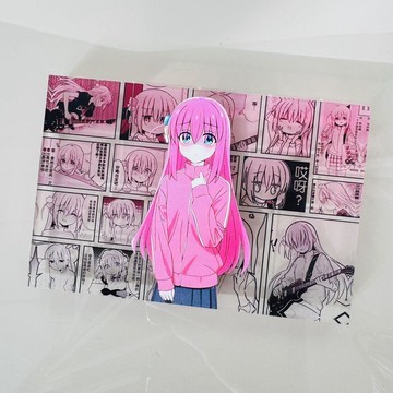 【動漫周邊✅】免運 孤獨搖滾後藤獨一里山田涼亞克力磚立牌卡通擺件二次元動漫周邊