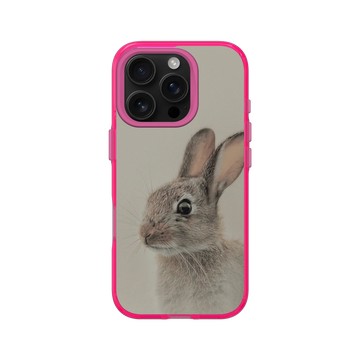 iPhone 16 Pro Clear 粉漾桃 - Alexis Rateau - 穴兔