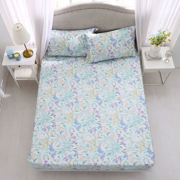 單人床包枕套組/ 天絲棉300織 / 安德莉 [鴻宇] 台灣製 - 2390