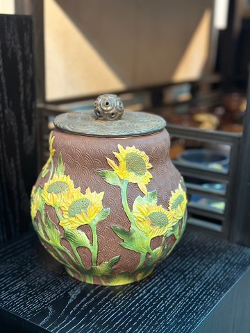 手工刻花__茶倉浮雕系列